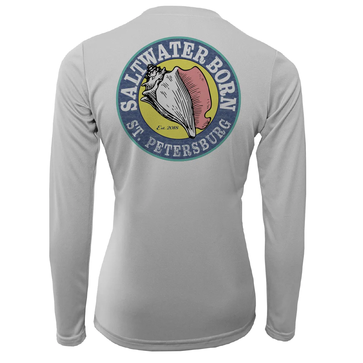 St. Petersburg, Florida Girl Women's Long Sleeve UPF 50  Dry-Fit Shirt