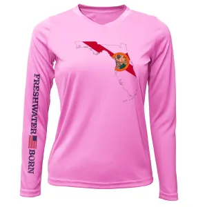 State of Florida Freshwater Born Women's Long Sleeve UPF 50  Dry-Fit Shirt