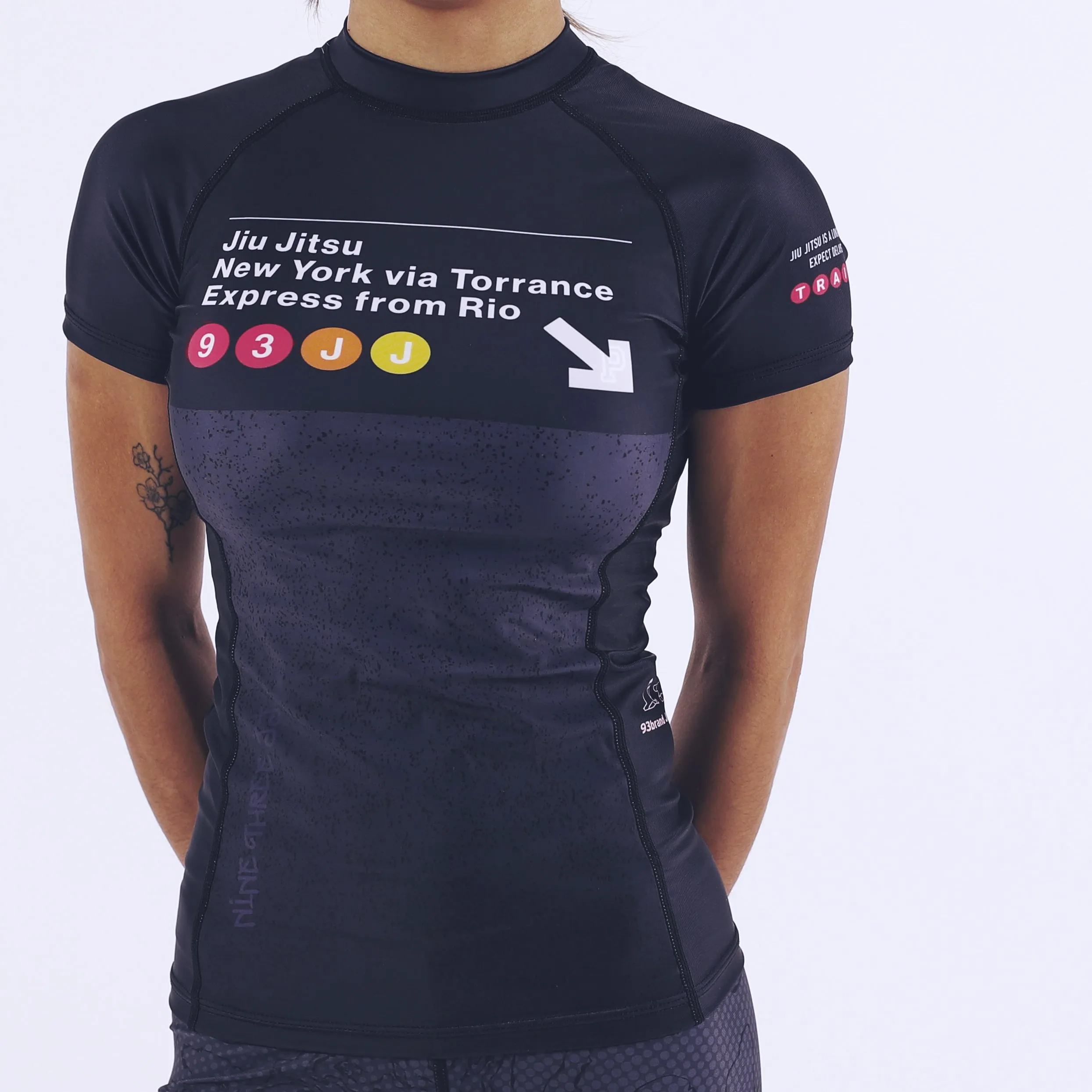 SUBWAY Women's Rash Guard