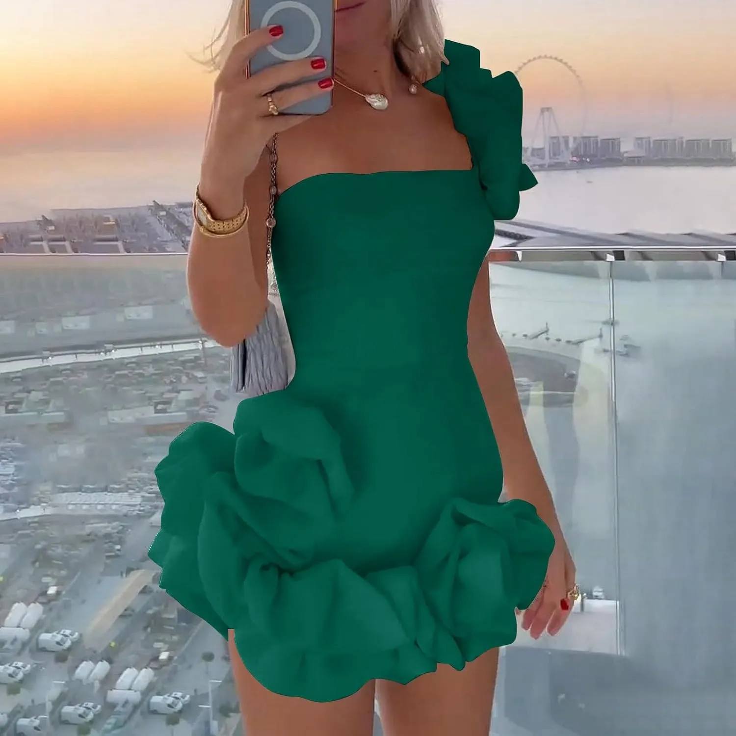 Summer Dresses for Women 2024 Elegant Halter Neck DressTube Top Sleeve Fall Wedding Guest Bodycon Formal Dress