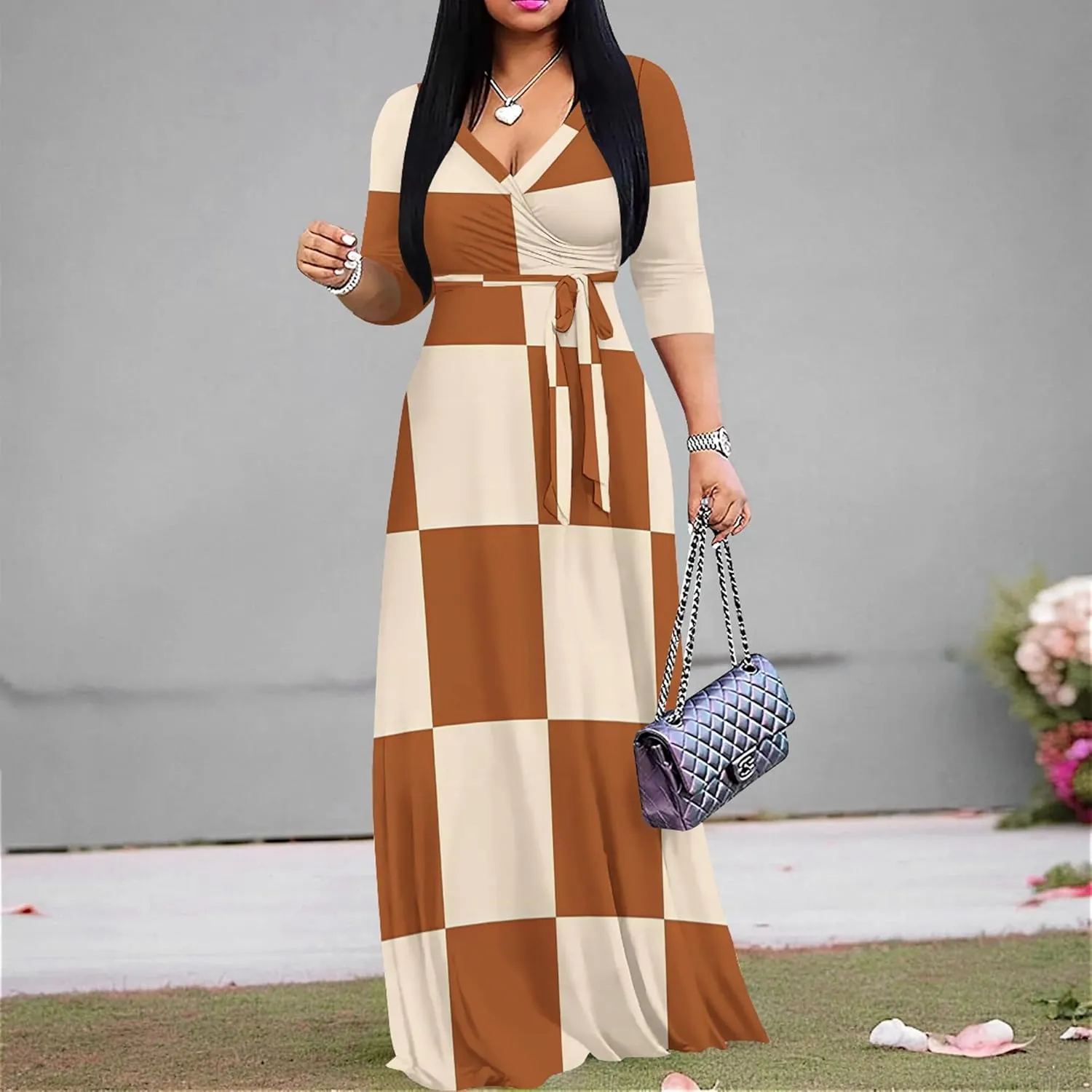 Summer Low Back Hollow Out Elegant Off The Shoulder Maxi Dresses for Women Bodycon Strapless Fitted Party Club Long Dress