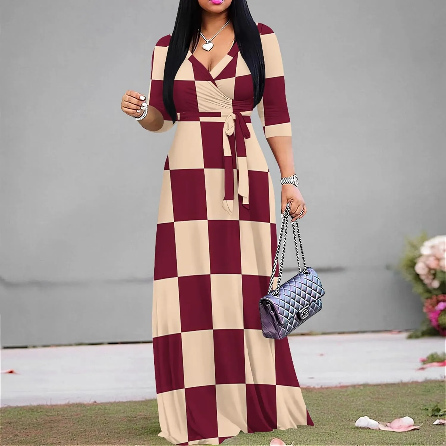 Summer Low Back Hollow Out Elegant Off The Shoulder Maxi Dresses for Women Bodycon Strapless Fitted Party Club Long Dress