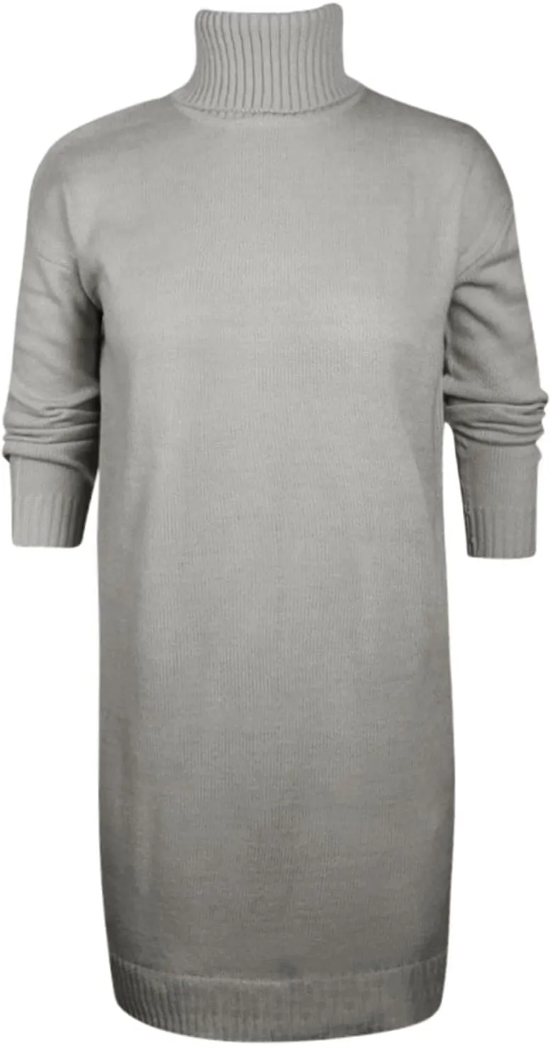 Sweater Dresses for Women Long Sleeve Turtleneck Mini Dress Fall Winter Knitted Dress Chunky Pullover Sweaters