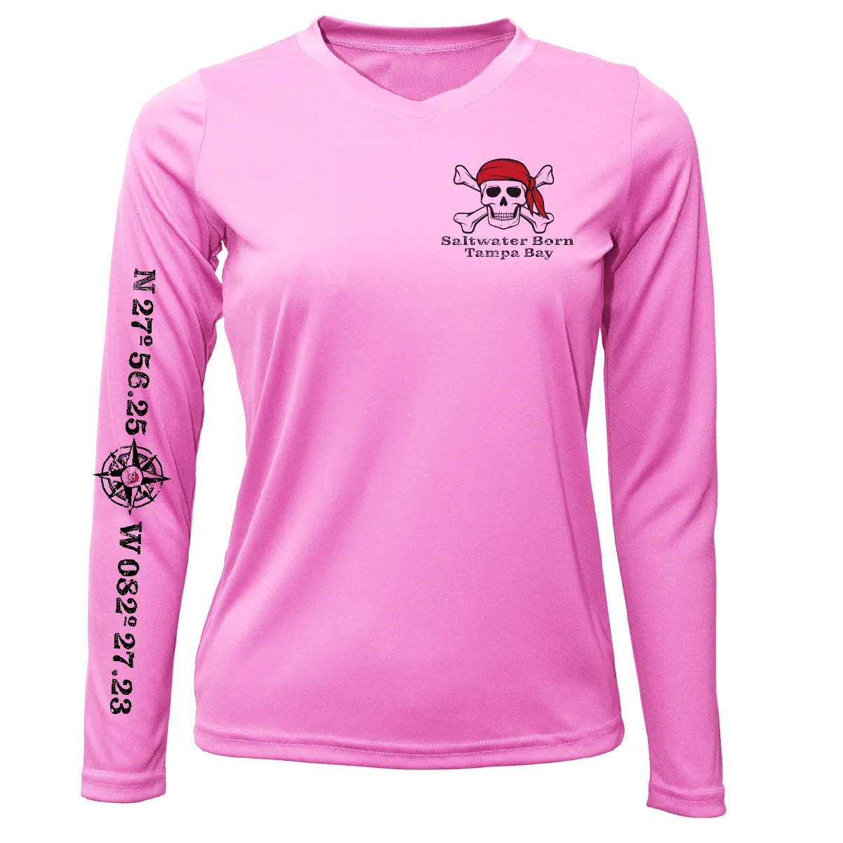 Tampa Bay Blackbeard Women's Long Sleeve UPF 50  Dry-Fit Shirt