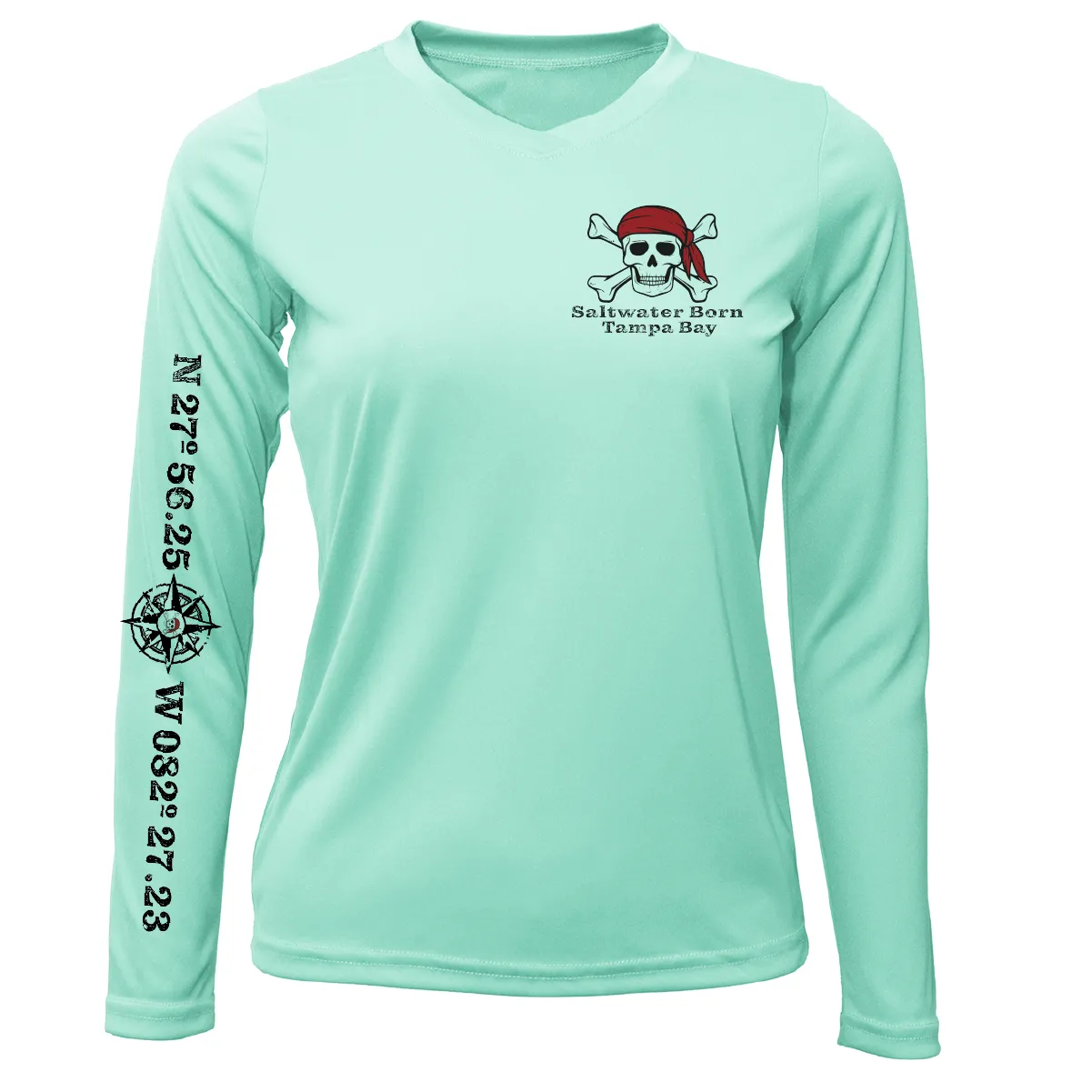 Tampa Bay Blackbeard Women's Long Sleeve UPF 50  Dry-Fit Shirt