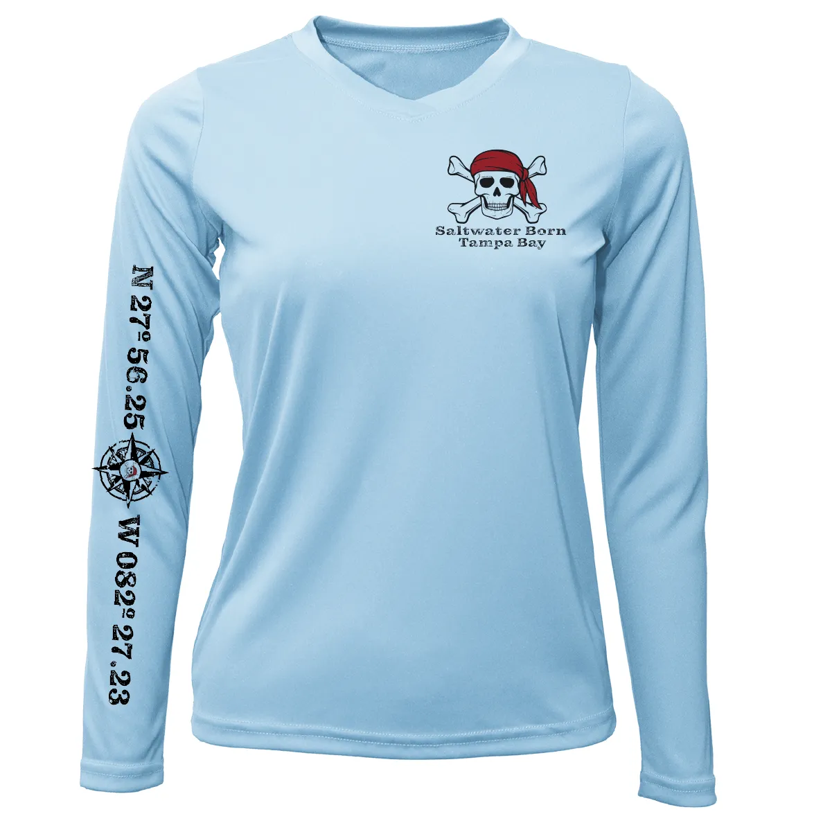 Tampa Bay Blackbeard Women's Long Sleeve UPF 50  Dry-Fit Shirt