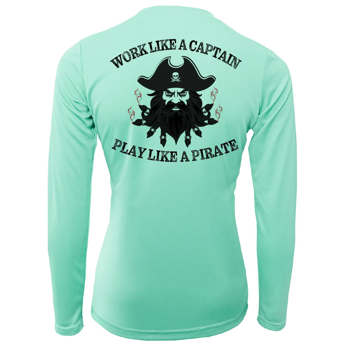 Tampa Bay Blackbeard Women's Long Sleeve UPF 50  Dry-Fit Shirt