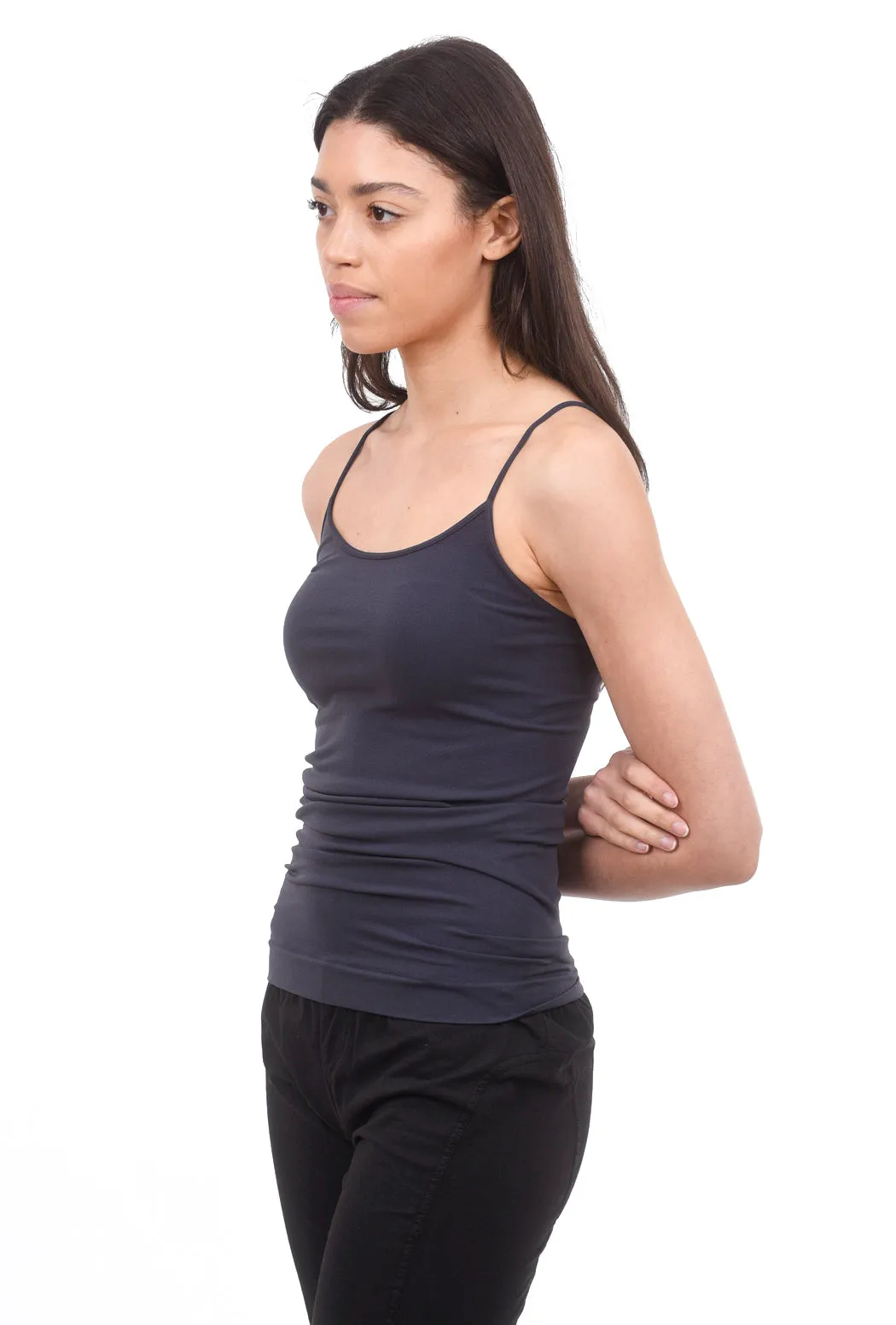 TbT Skinny-Strap Cami, Storm Gray