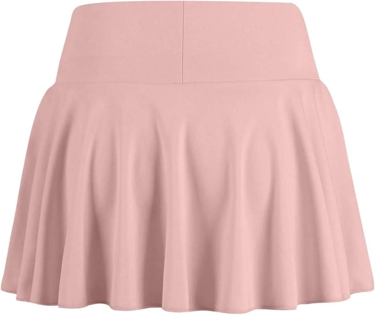 Tennis Skirts for Women with Shorts Underneath Flowy High Waisted Pleated Skirt Athleisure Golf Skort with Pockets