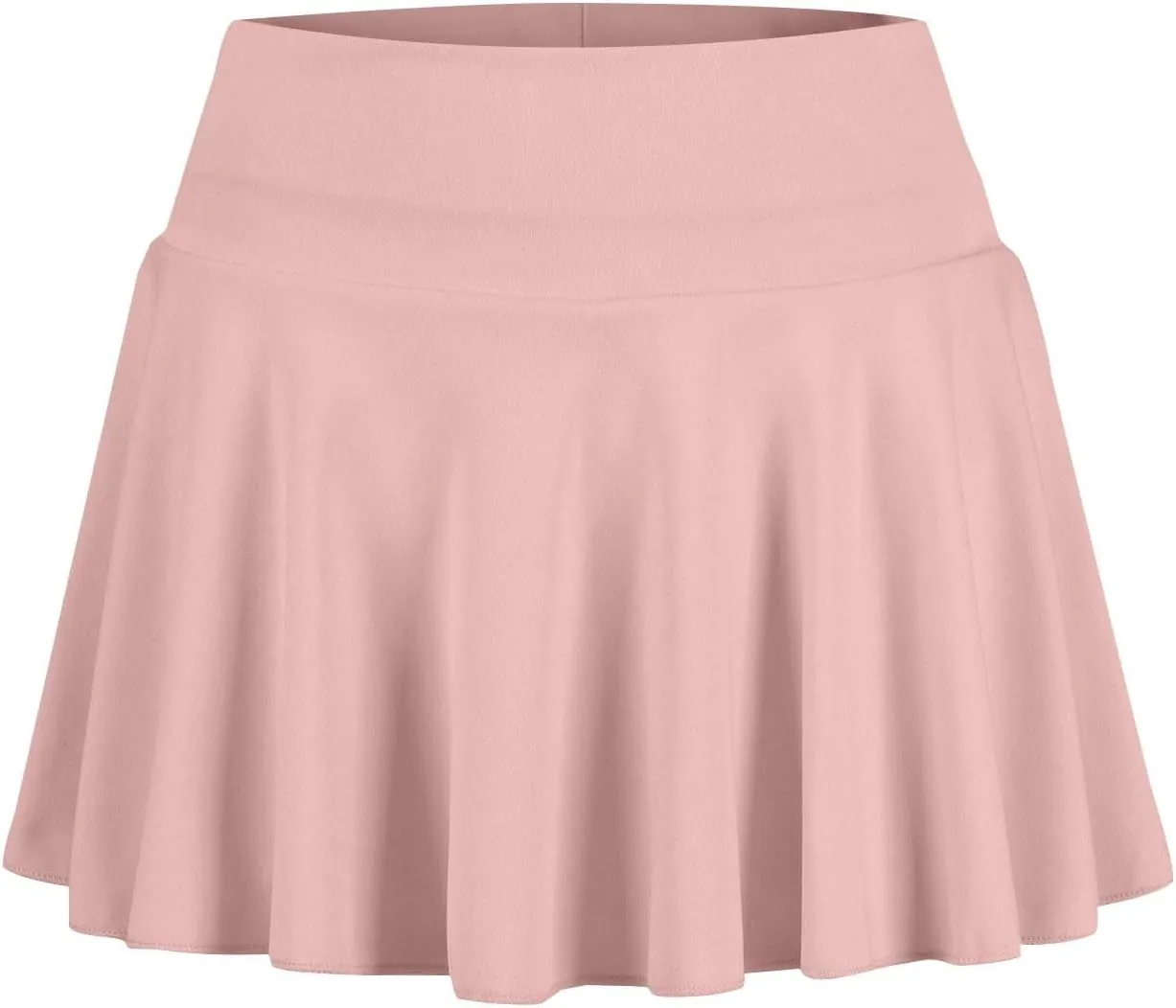 Tennis Skirts for Women with Shorts Underneath Flowy High Waisted Pleated Skirt Athleisure Golf Skort with Pockets