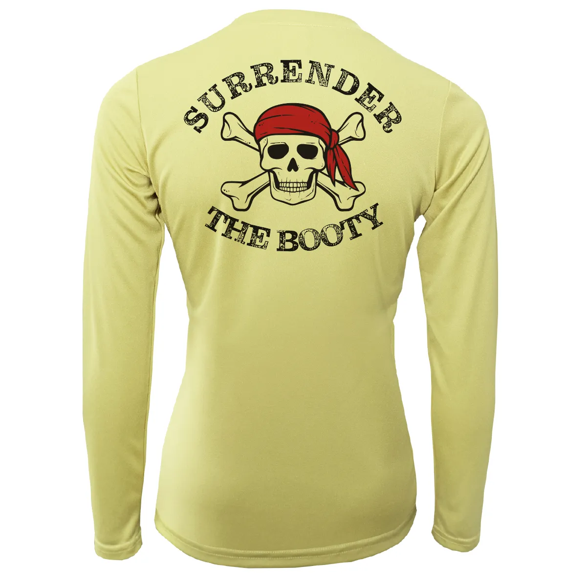 Texas Freshwater Born "Surrender The Booty" Women's Long Sleeve UPF 50  Dry-Fit Shirt