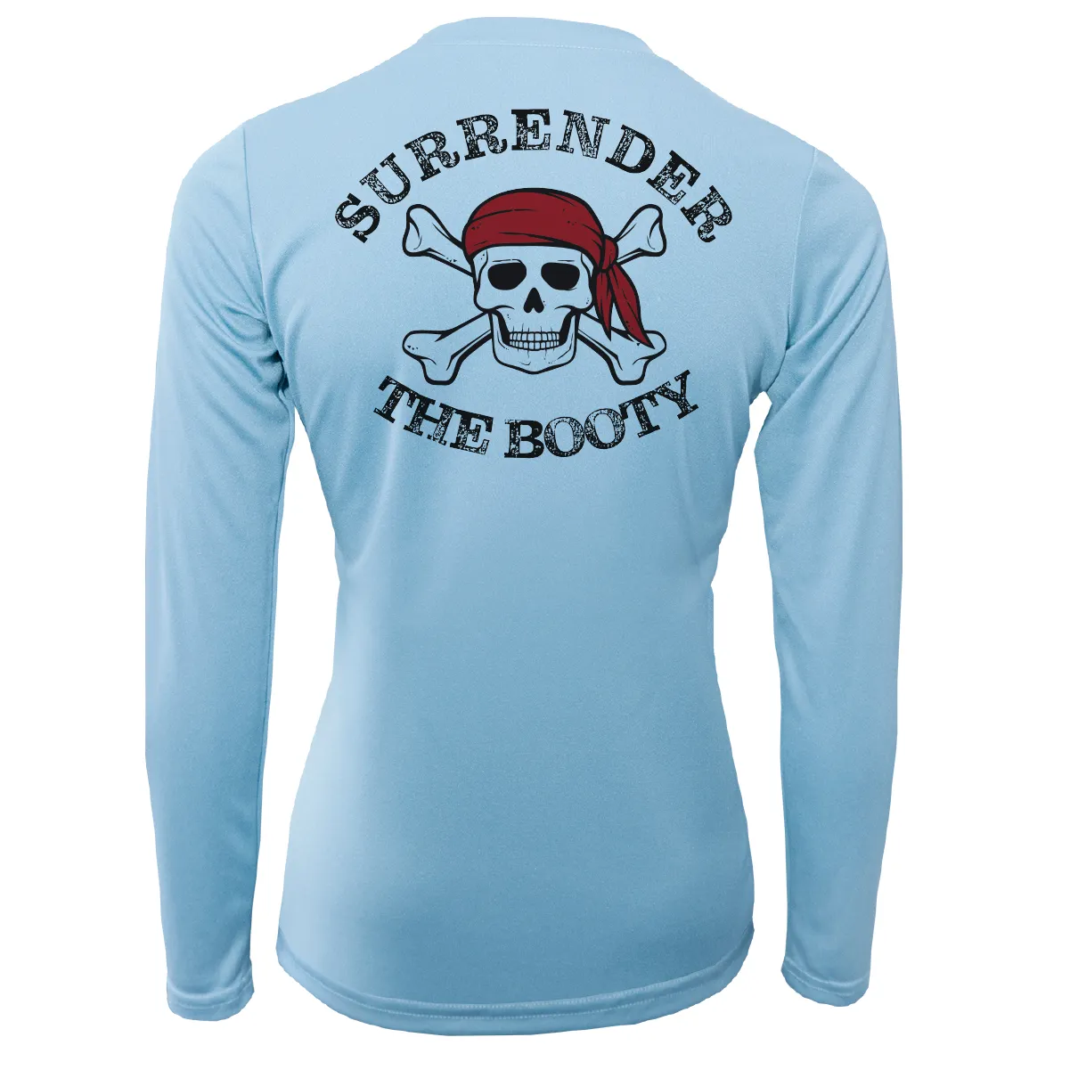 Texas Freshwater Born "Surrender The Booty" Women's Long Sleeve UPF 50  Dry-Fit Shirt
