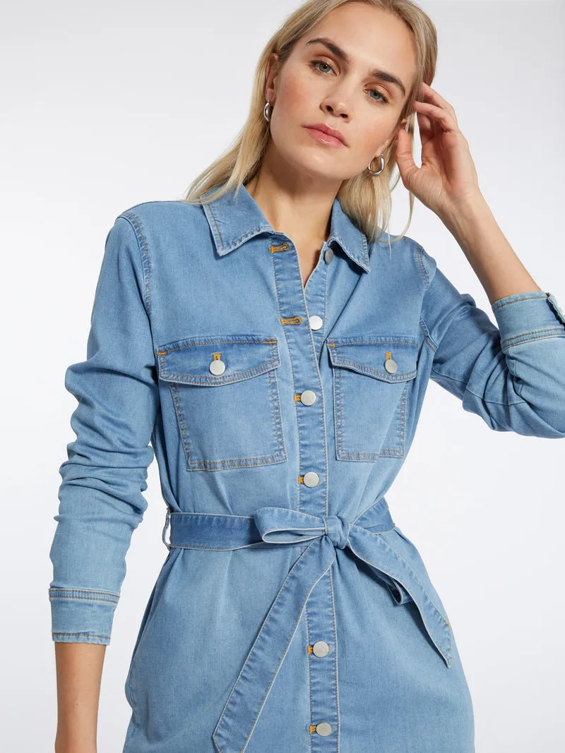 The Denim Shirt Dress