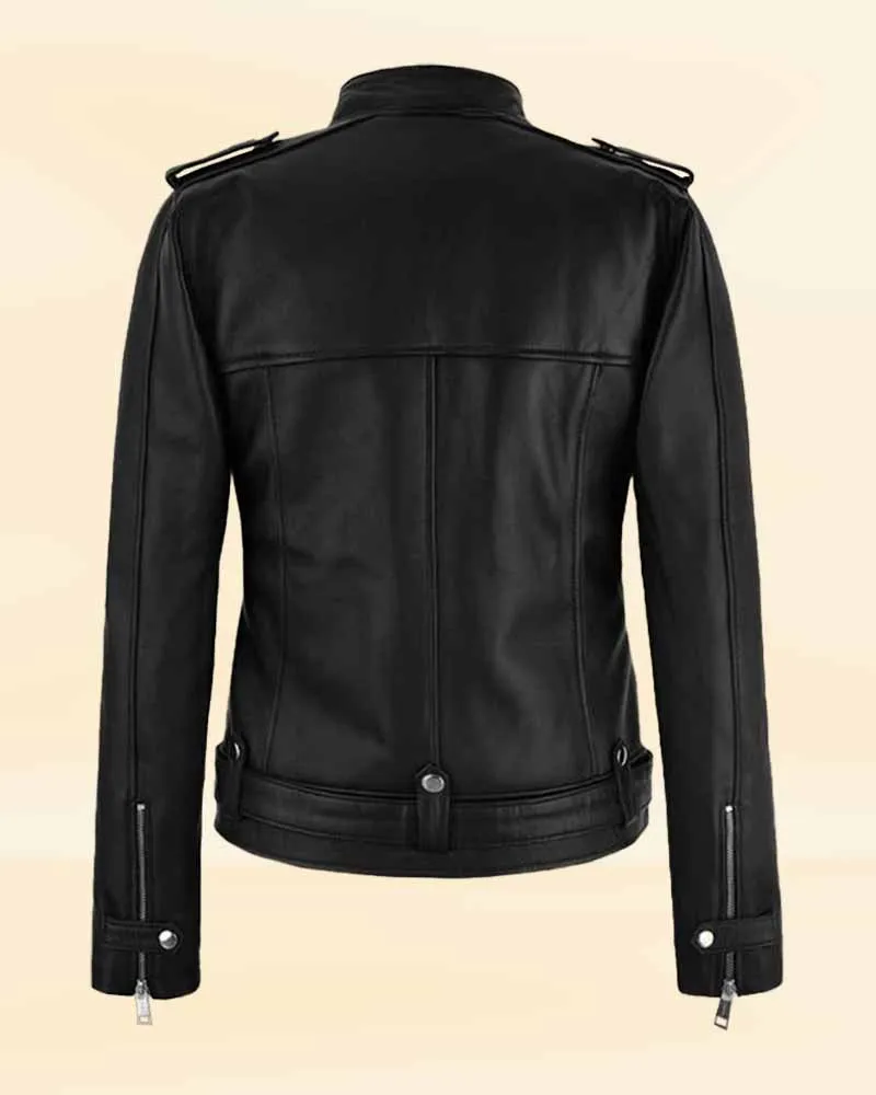 The Pricy Burnt Chic Rider Leather Jacket