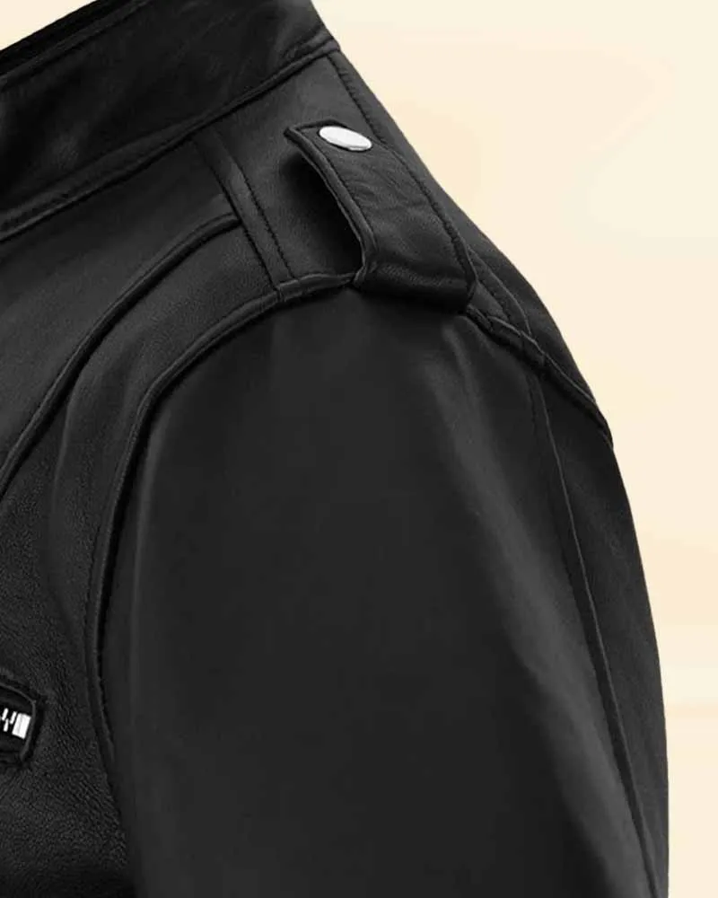 The Pricy Burnt Chic Rider Leather Jacket