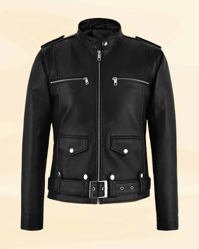 The Pricy Burnt Chic Rider Leather Jacket