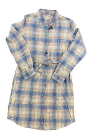 Toad & Co Womens Re-Form Flannel Shirt Dress