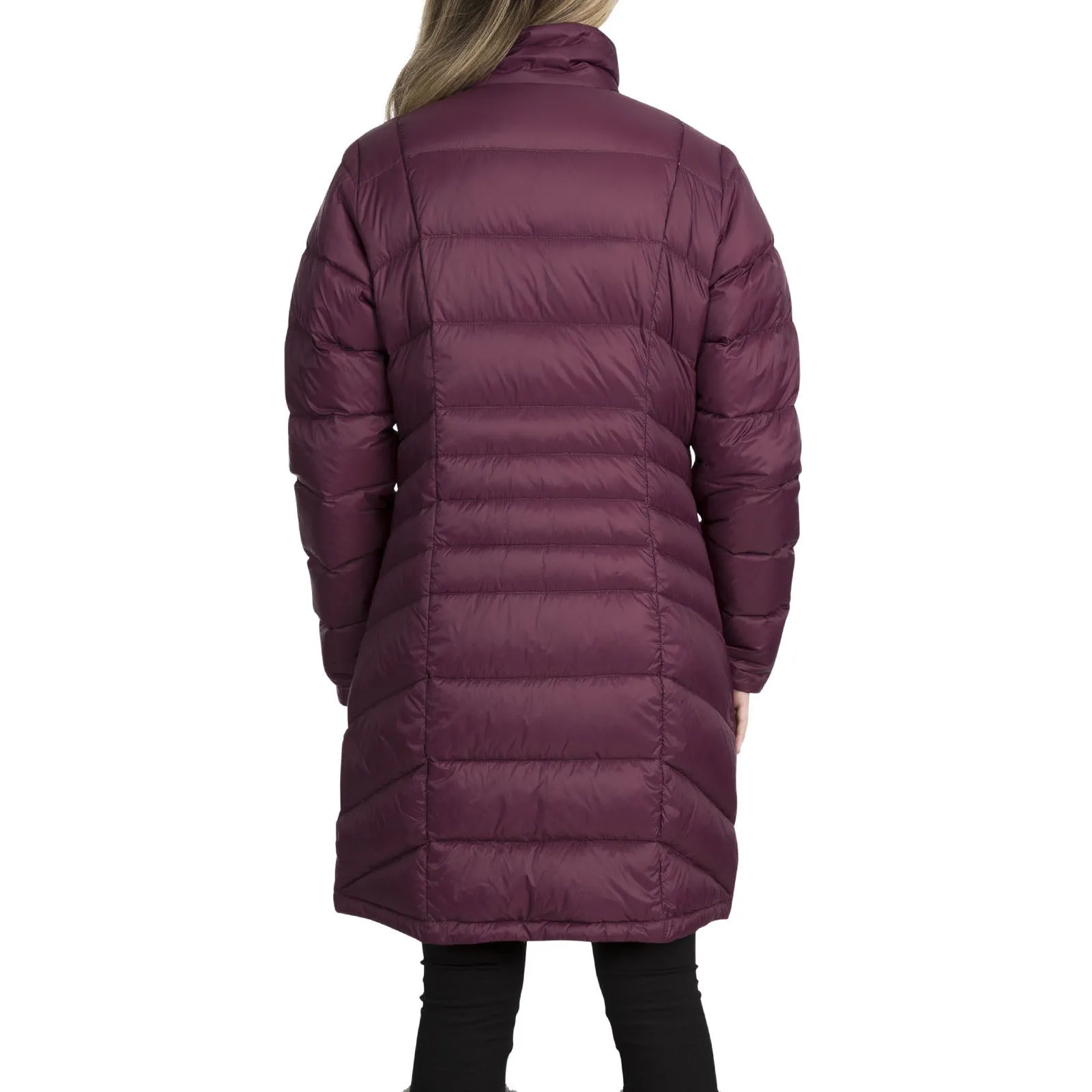 Trespass Womens Micaela Lightweight Long Down Jacket