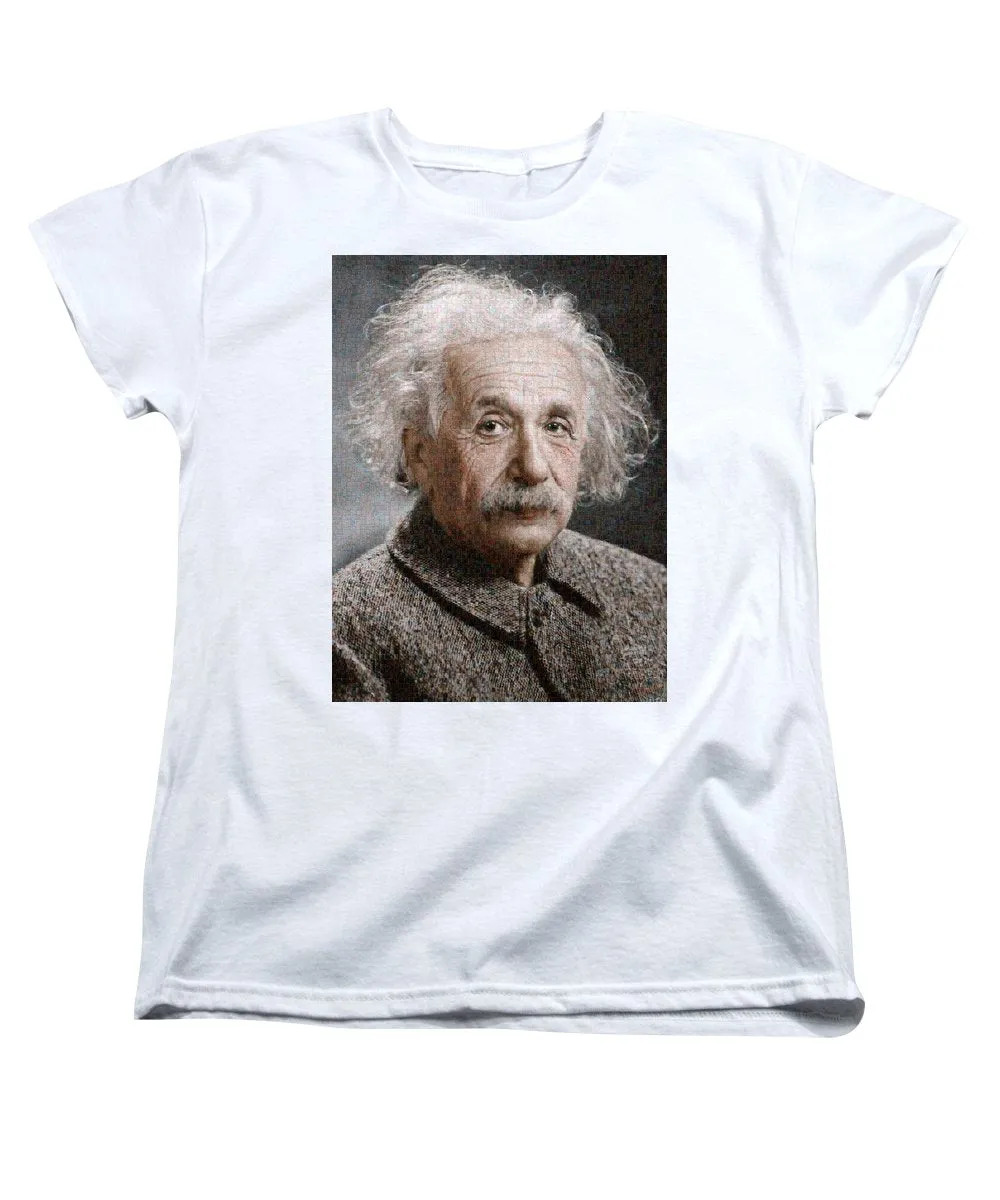 Tribute to Albert Einstein - Women's T-Shirt (Standard Fit)