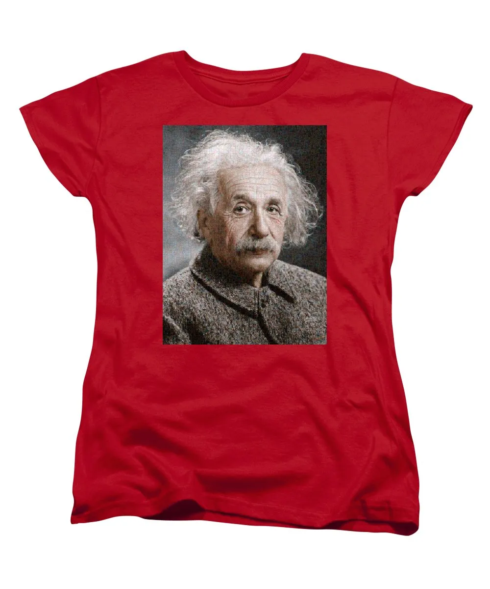 Tribute to Albert Einstein - Women's T-Shirt (Standard Fit)