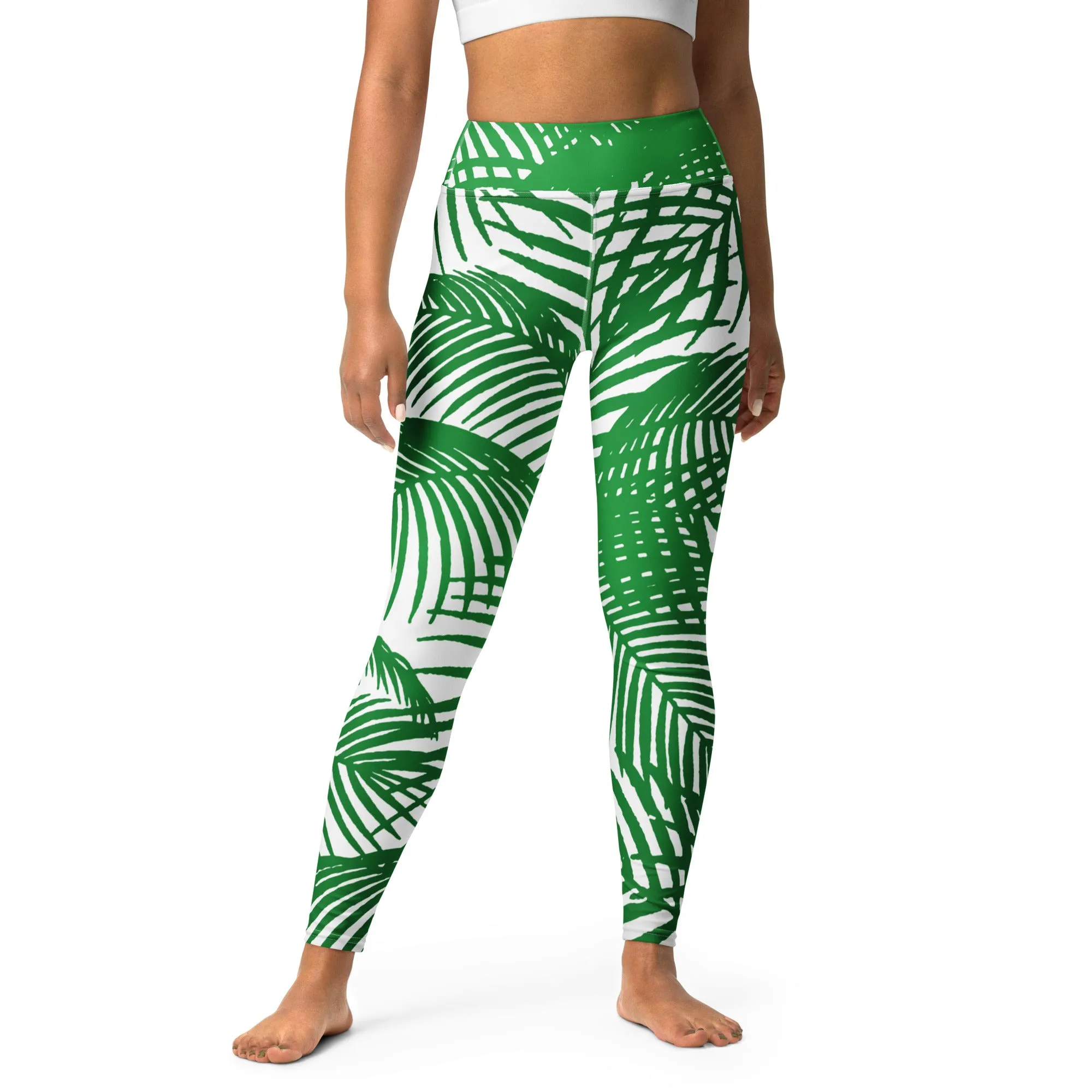 Tropical Style Yoga Leggings, lioness-love