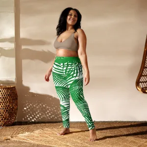Tropical Style Yoga Leggings, lioness-love