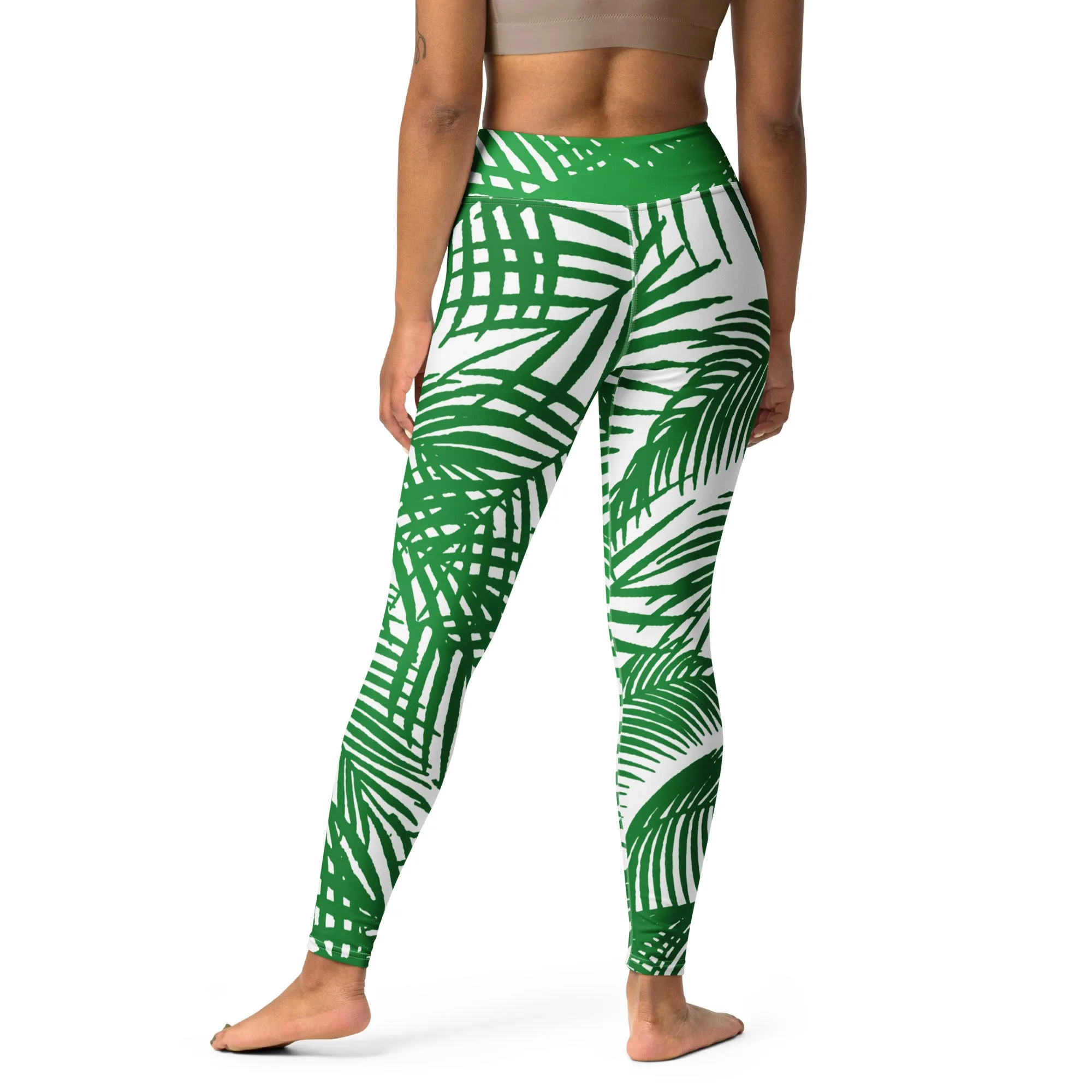 Tropical Style Yoga Leggings, lioness-love