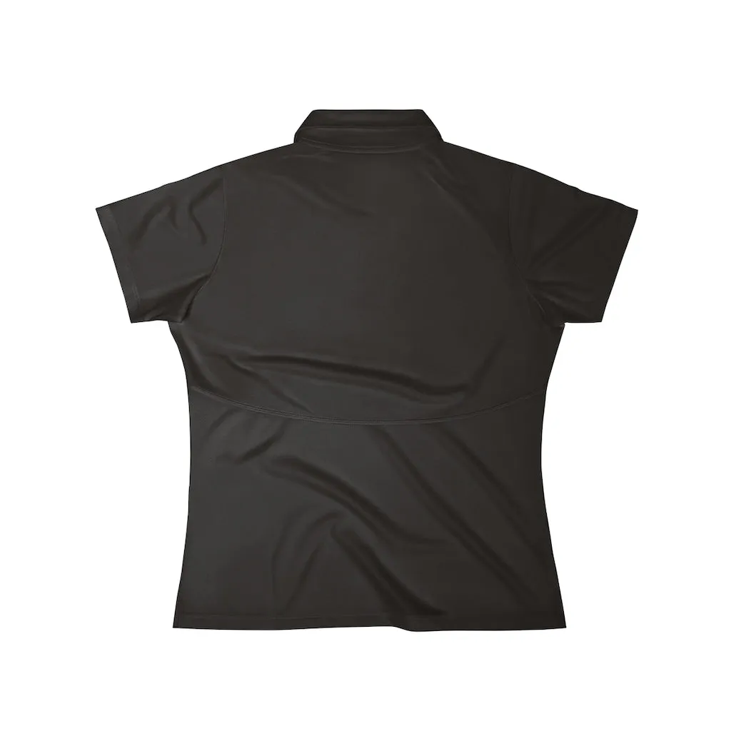 Turquoise Turtle Women's Polo Shirt