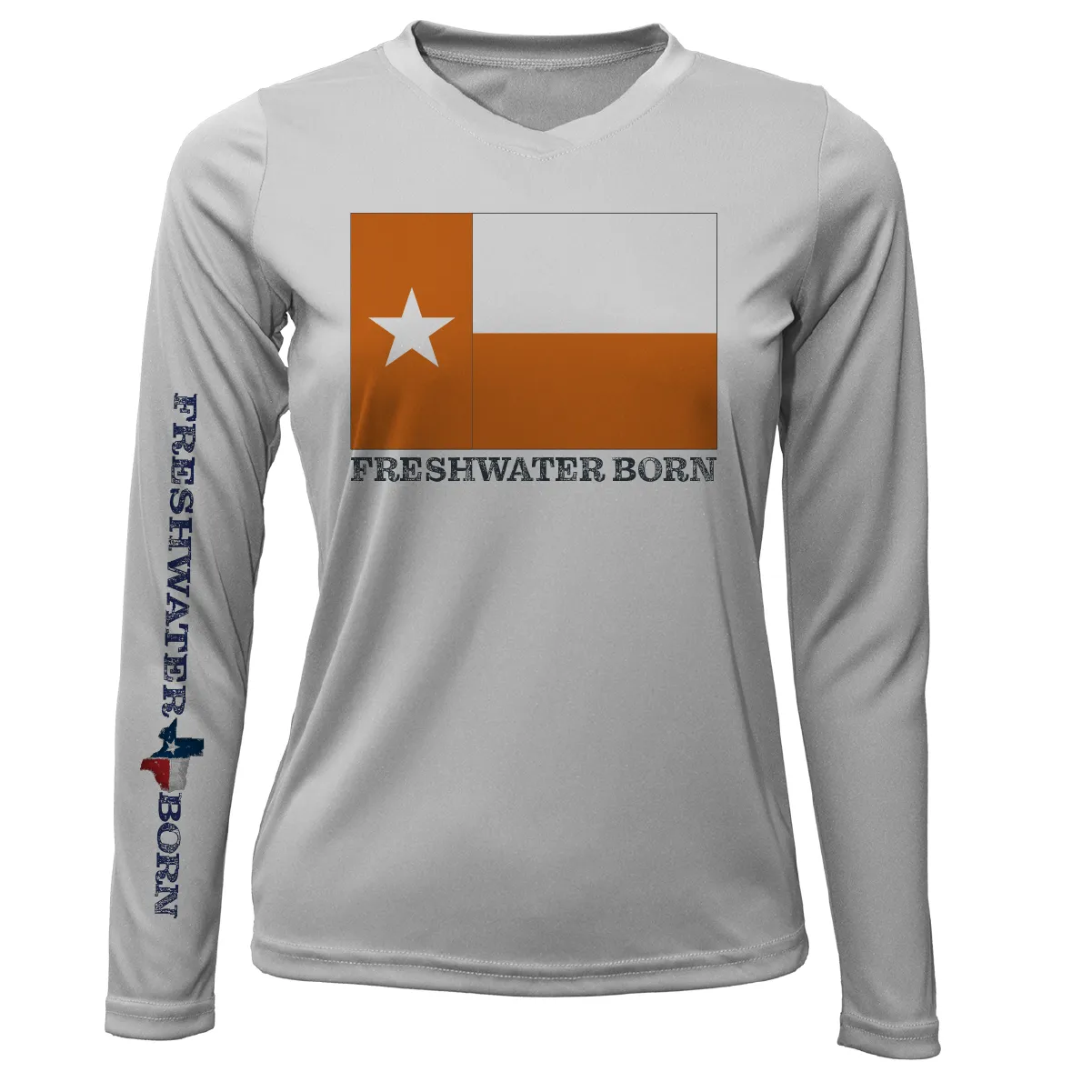 UT Edition Freshwater Born Women's Long Sleeve UPF 50  Dry-Fit Shirt