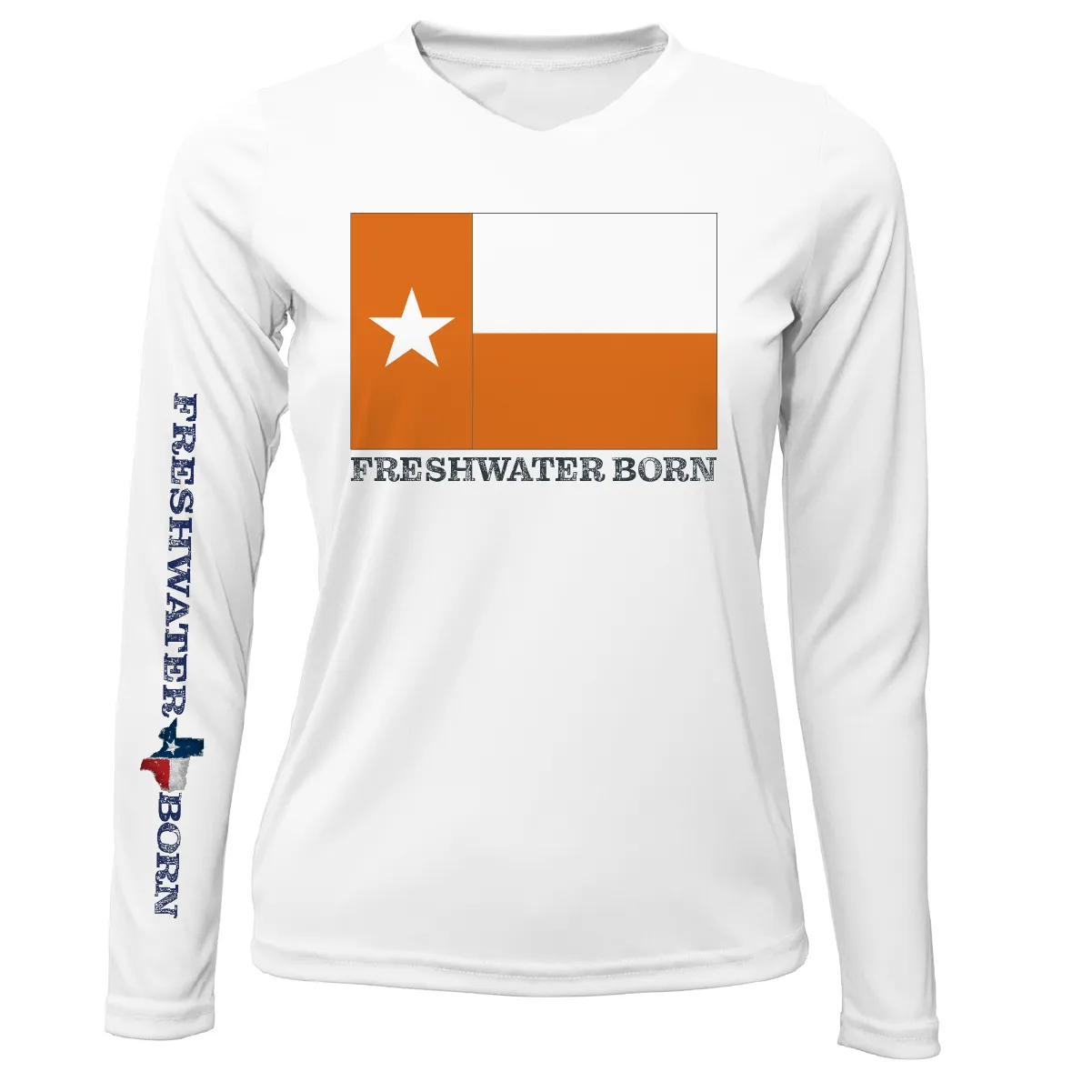 UT Edition Freshwater Born Women's Long Sleeve UPF 50  Dry-Fit Shirt
