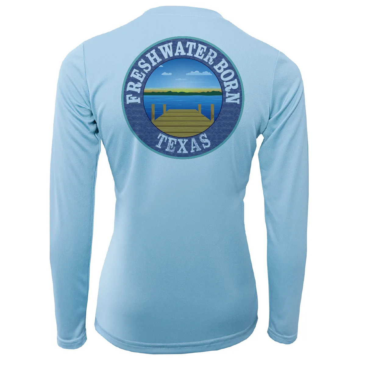 UT Edition Freshwater Born Women's Long Sleeve UPF 50  Dry-Fit Shirt