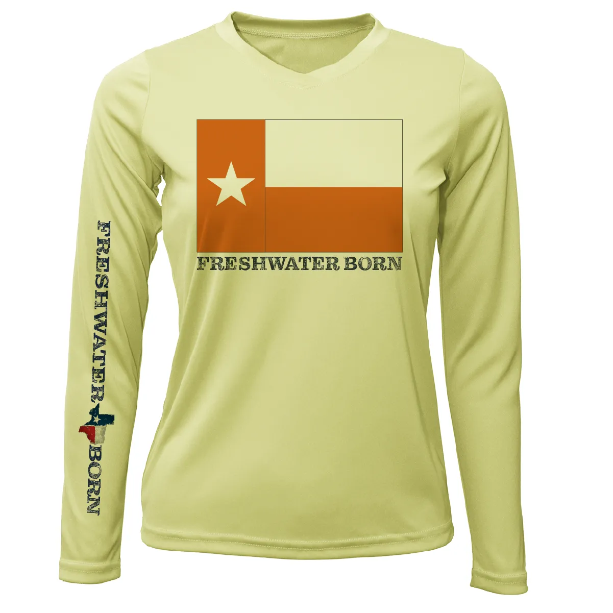 UT Edition Freshwater Born Women's Long Sleeve UPF 50  Dry-Fit Shirt