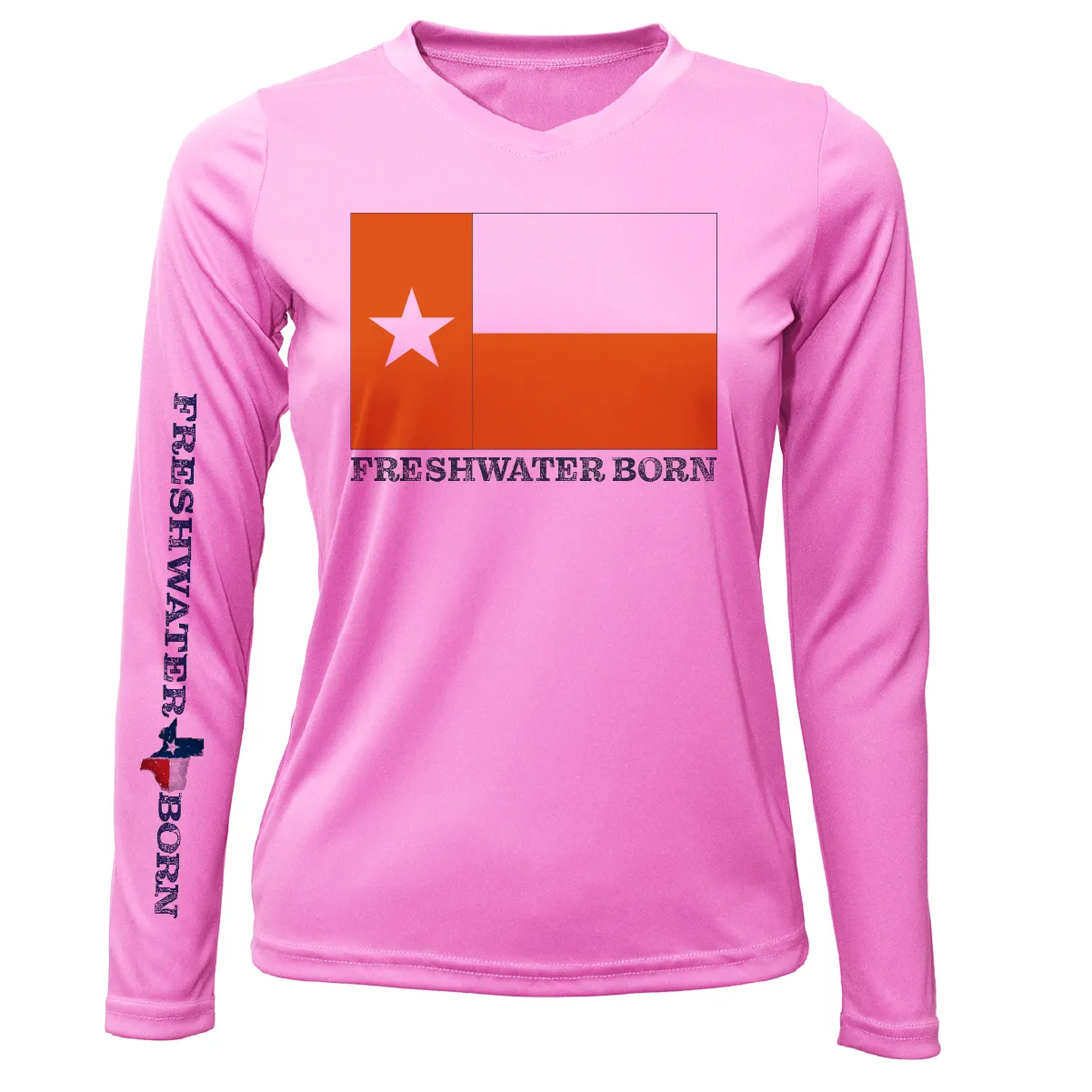 UT Edition Freshwater Born Women's Long Sleeve UPF 50  Dry-Fit Shirt