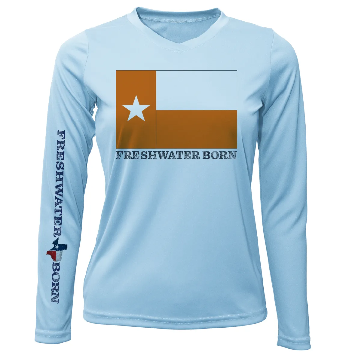 UT Edition Freshwater Born Women's Long Sleeve UPF 50  Dry-Fit Shirt
