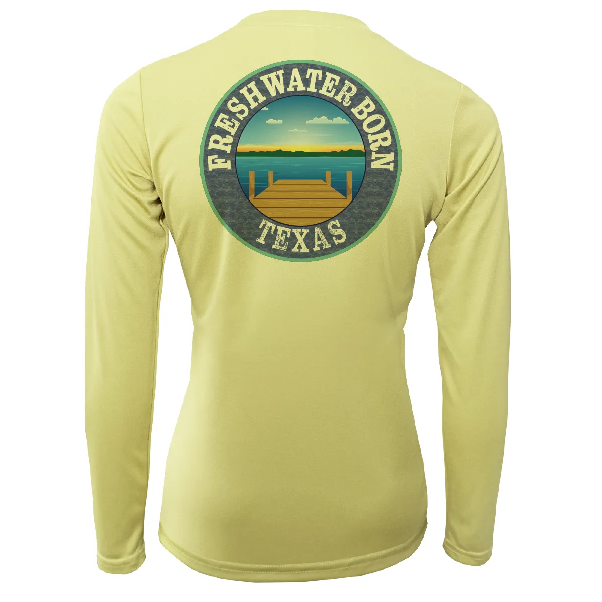 UT Edition Freshwater Born Women's Long Sleeve UPF 50  Dry-Fit Shirt