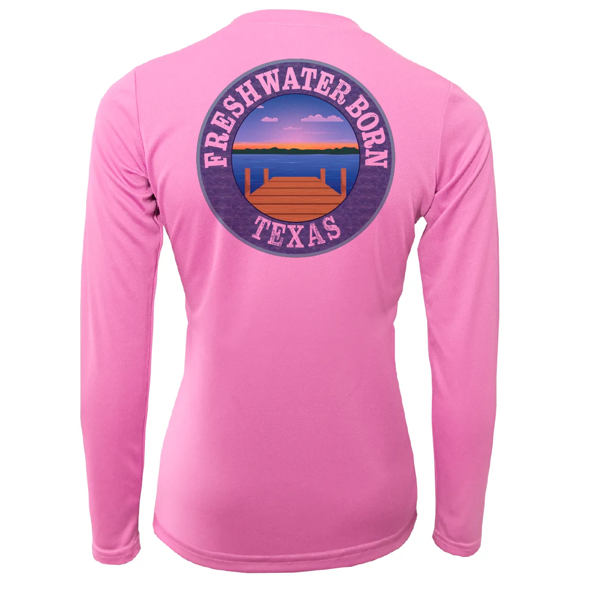 UT Edition Freshwater Born Women's Long Sleeve UPF 50  Dry-Fit Shirt