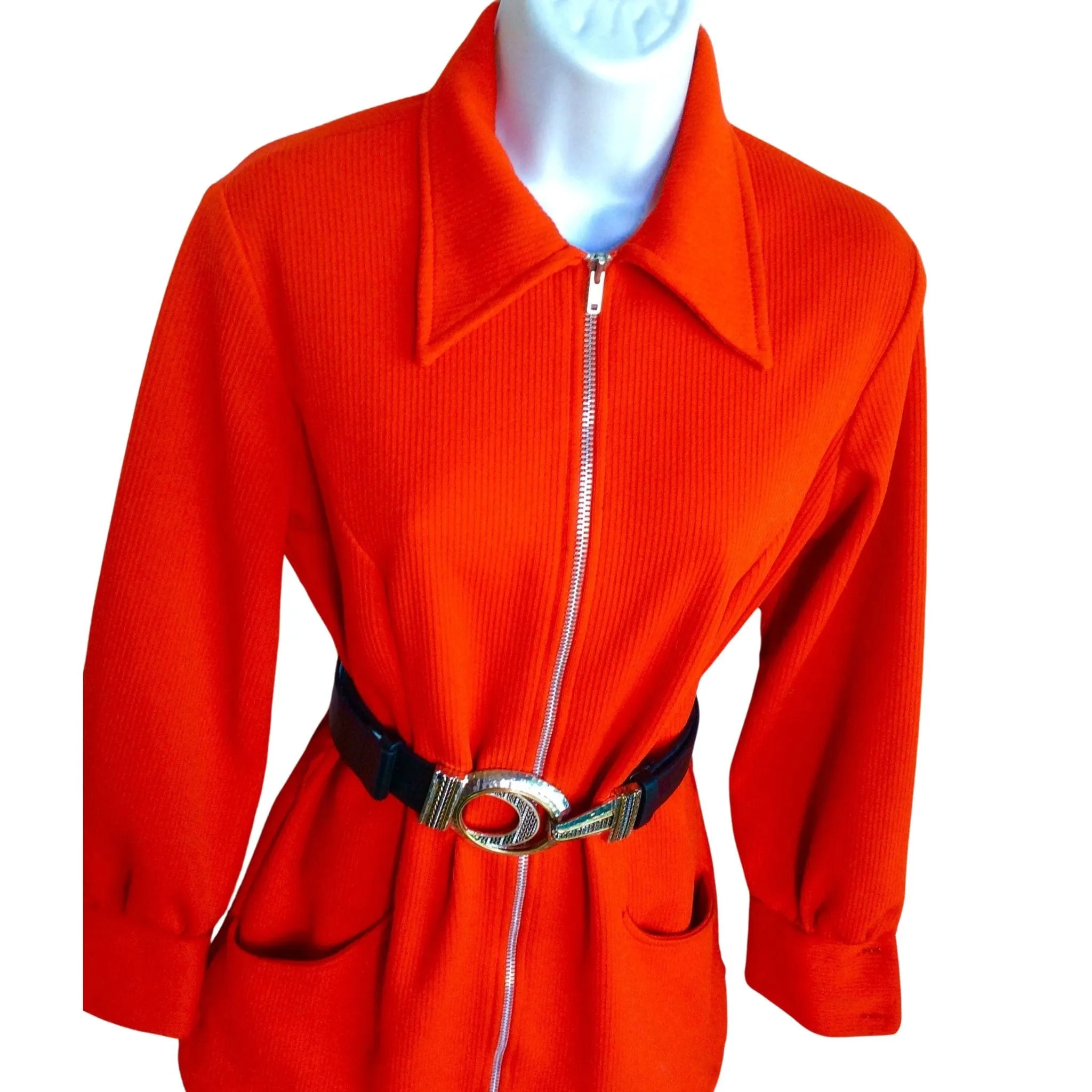 Vintage Retro Red Blazer