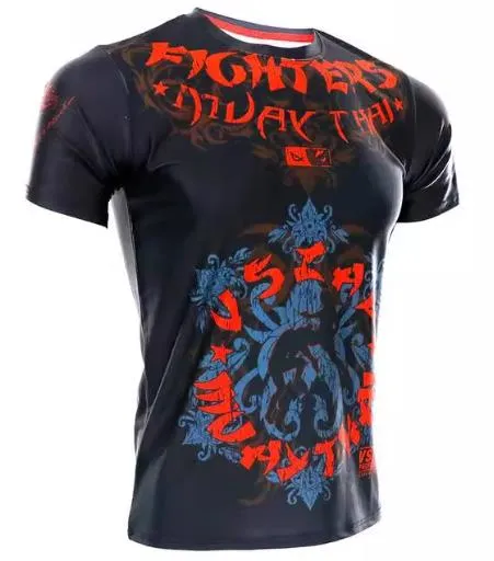 Vszap VT056 Muay Thai Boxing Dry Tech T-Shirt S-4XL