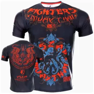 Vszap VT056 Muay Thai Boxing Dry Tech T-Shirt S-4XL