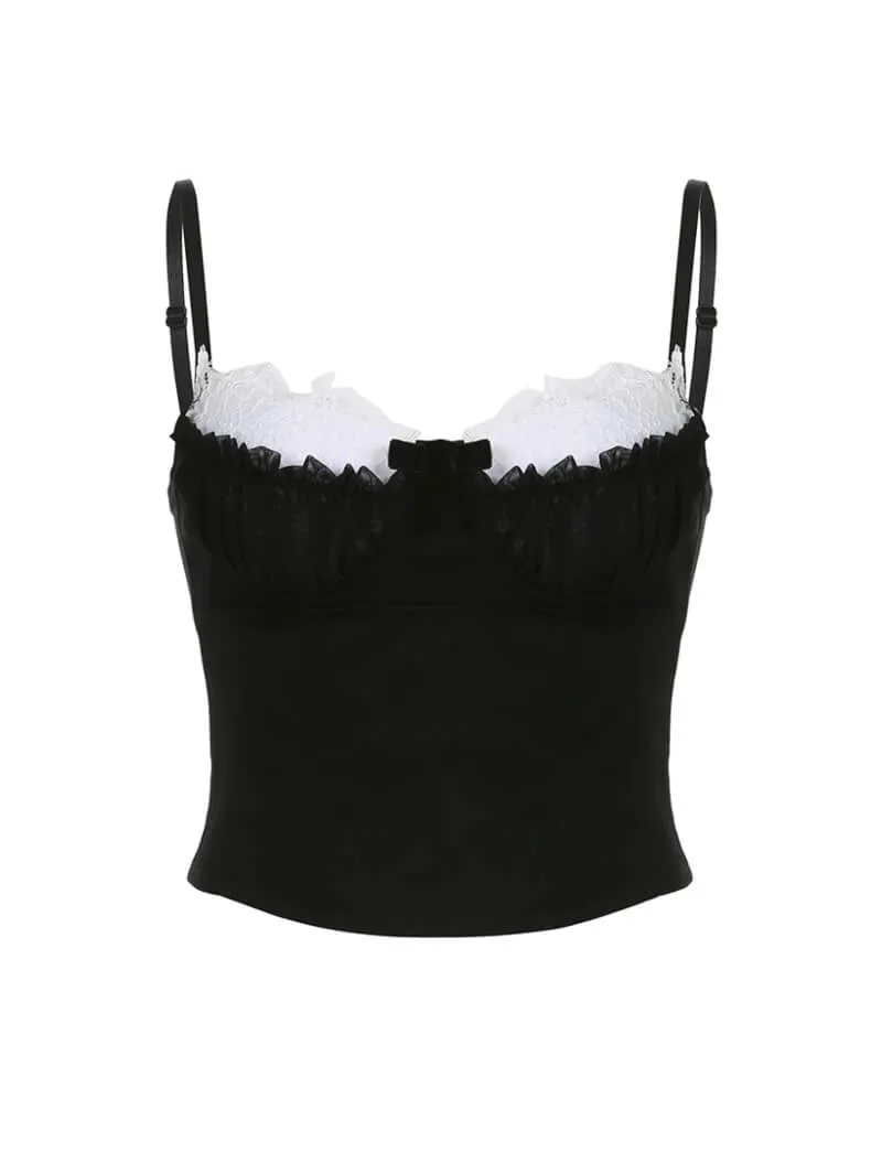 Waltz lace doll camisole