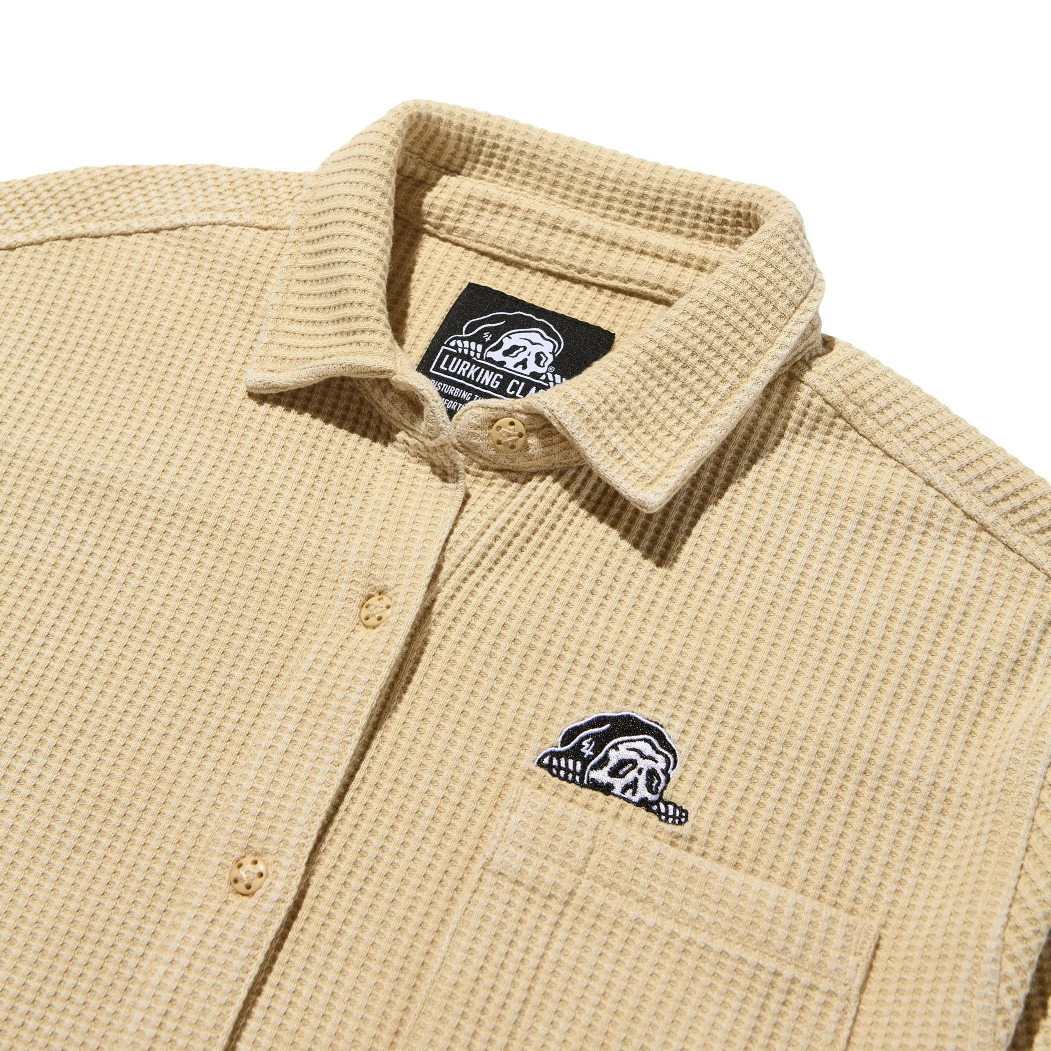 Webs Women's Thermal Button Up - Khaki