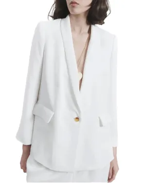 White Lang Jacket