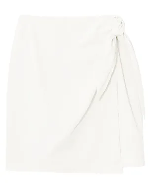 White Linnea Mini Skirt