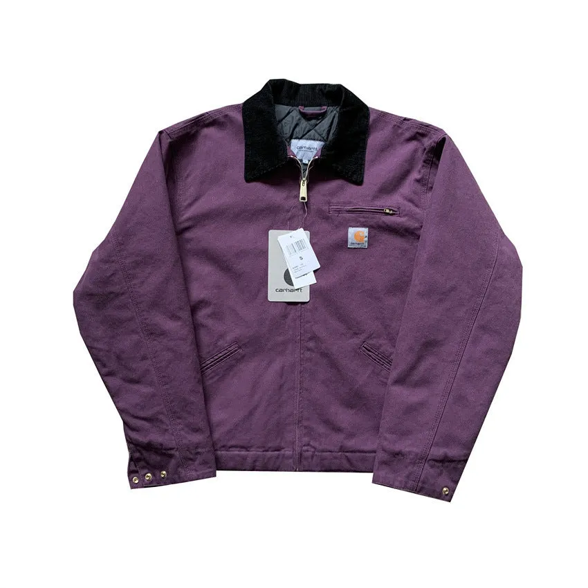 Wholesale autumn and winter American retro thickened jackets and cotton-padded jackets for men with lapel workwear and cotton-padded jackets JDC-MCS-ZhuiZhu001