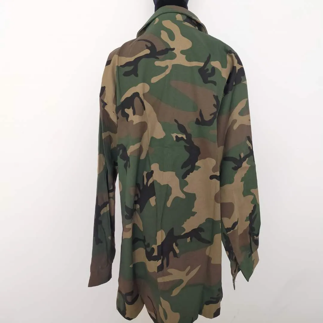 Wholesale women's camouflage plus size denim jackets 6XL（CL8211)