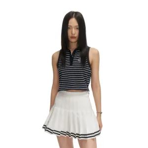 Wilderness Black Stripe Polo Vest