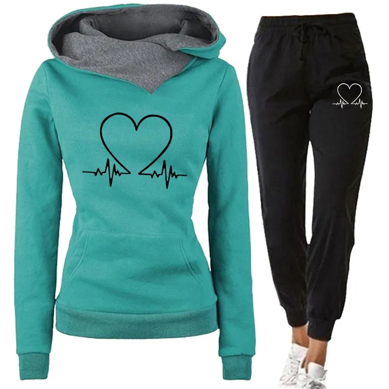 Woman Tracksuit Two Piece Set