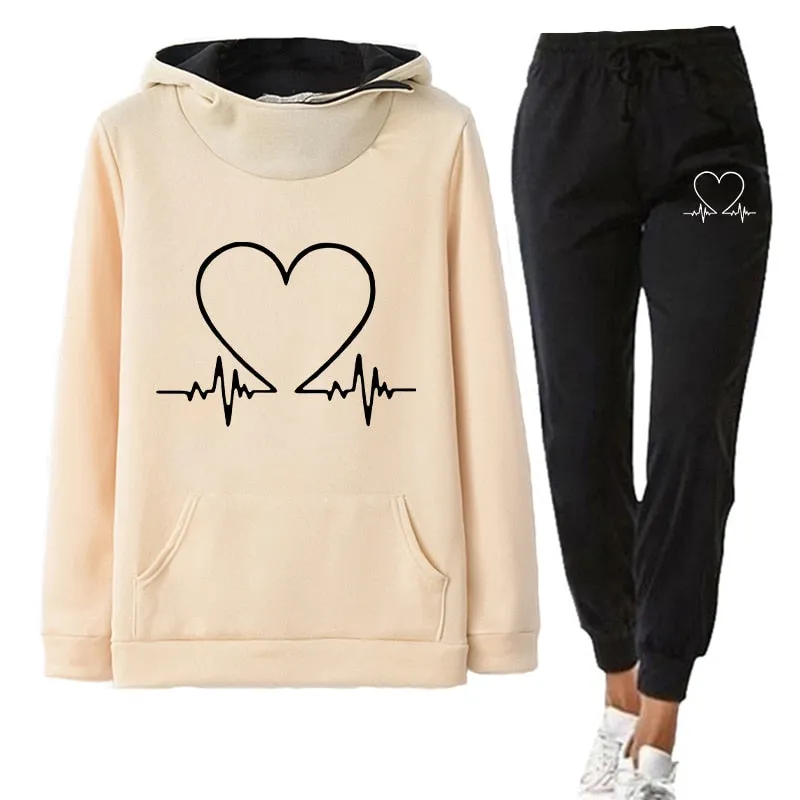 Woman Tracksuit Two Piece Set