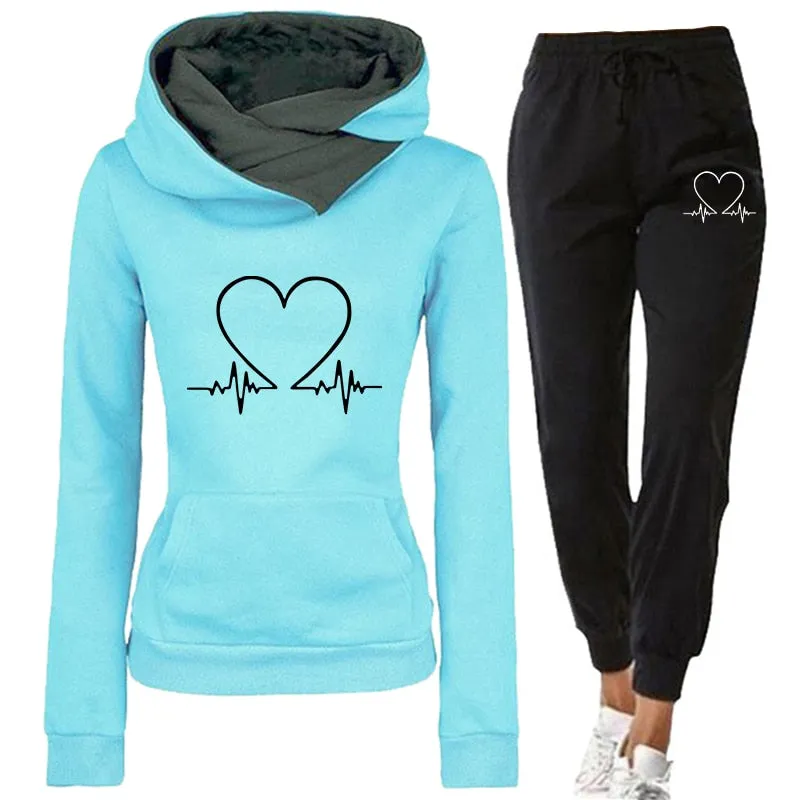Woman Tracksuit Two Piece Set
