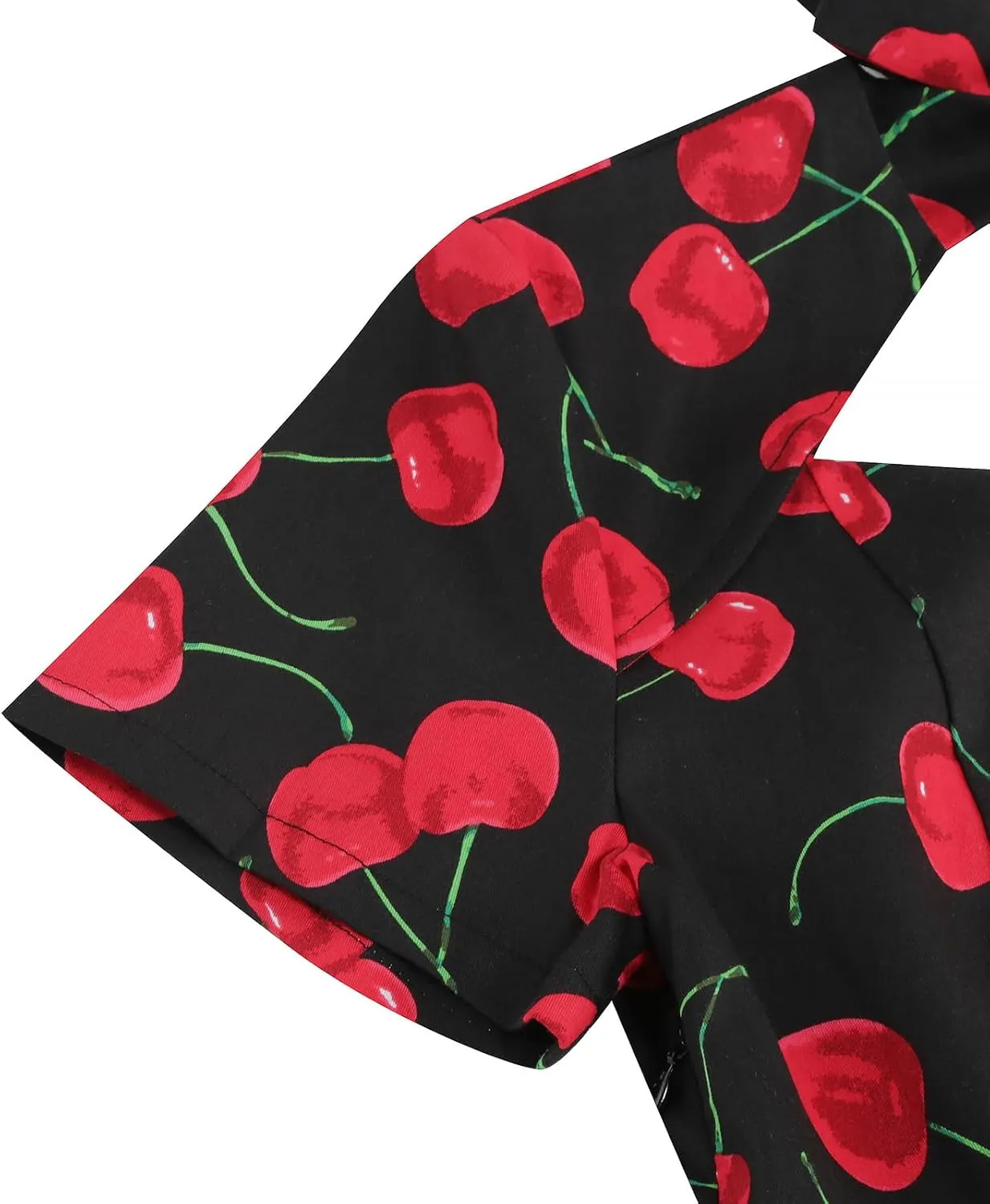 Women 50s 60s Vintage Sleeveless Cocktail Swing Dress 1950s Polka Dot Floral Audrey Rockabilly Prom Party Dress with Belt